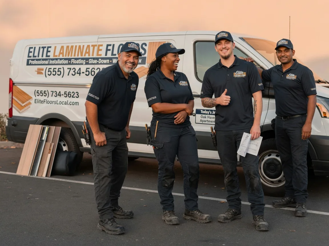 Laminate flooring installation company in Falls, PA